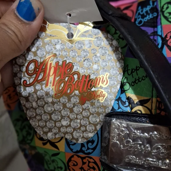 Vintage Apple Bottoms Large Shoulder Bag Y2k - Picture 3 of 13